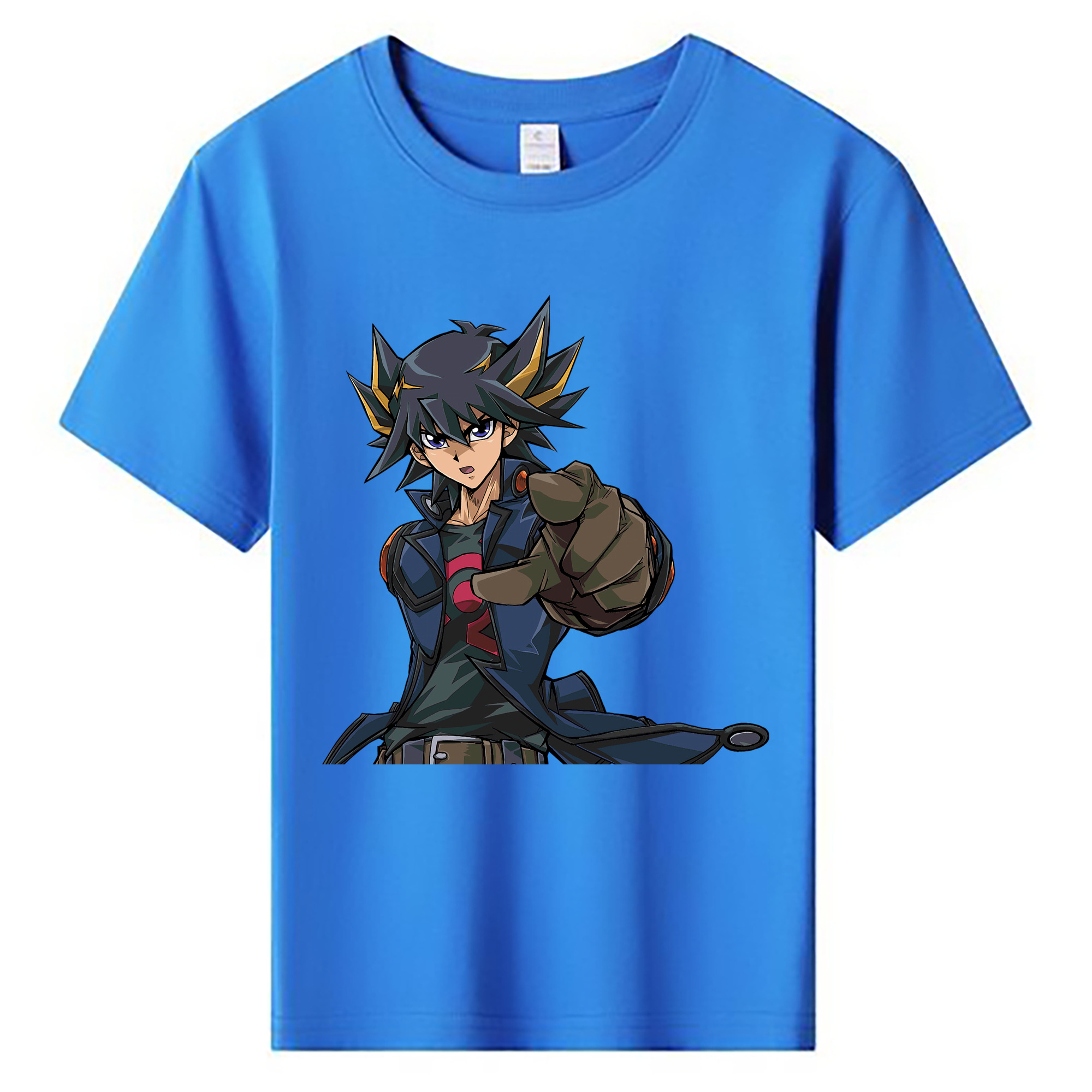 （画像用） 遊☆戯☆王 Yu-Gi-Oh! 綿100％キッズTシャツ（フロントプリント）